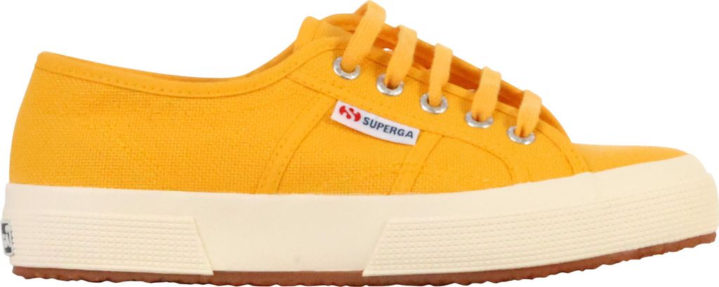 Superga 2750 Cotu Classic Yellow Bright-Off White Größe EU 39
