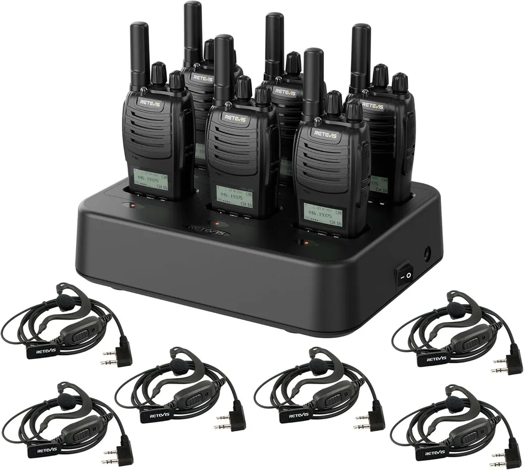 Talkie-walkie professionnel Retevis H777D : fini les pannes de batterie