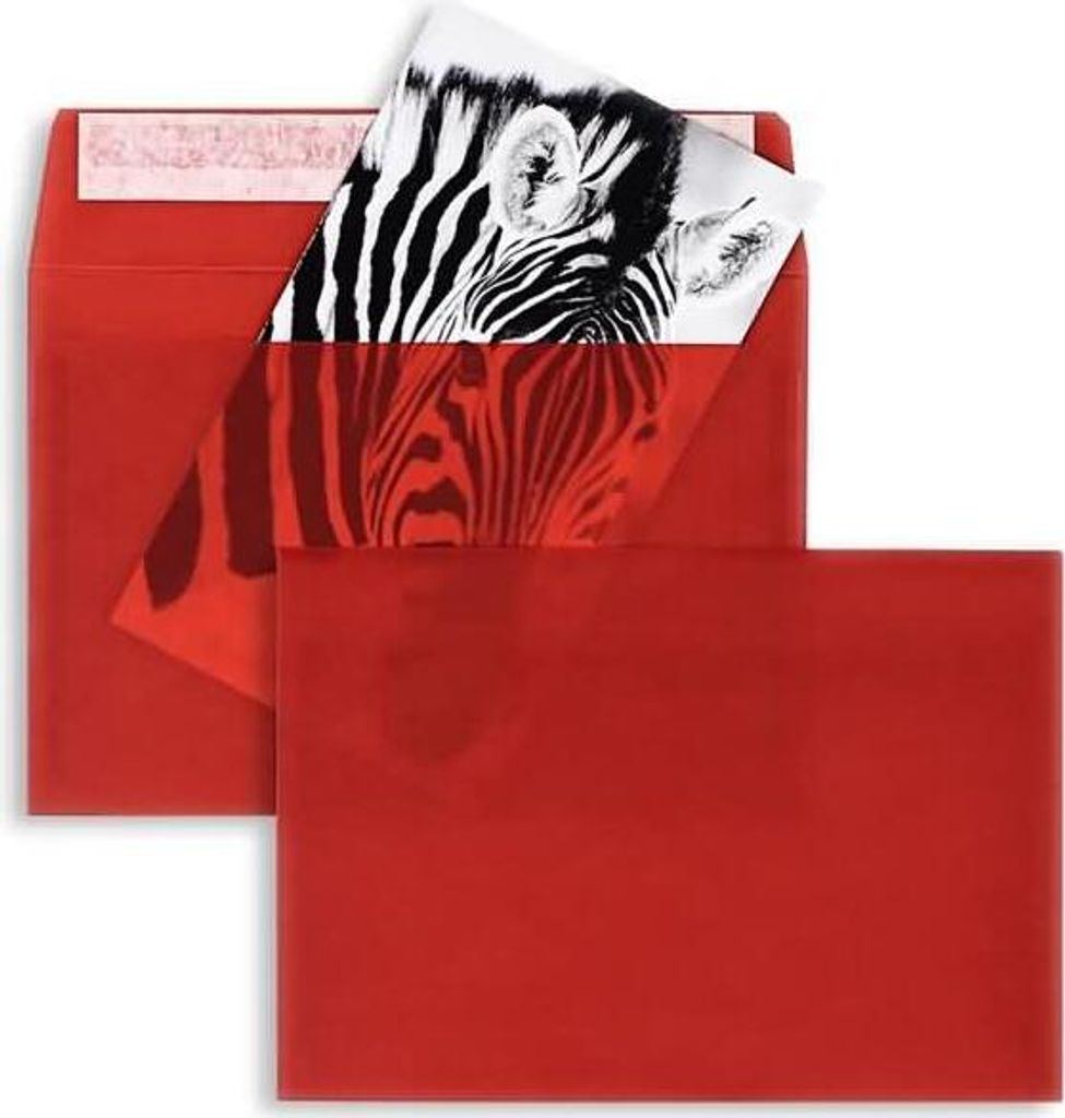 Briefumschläge Offset transparent C6 100g/qm HK VE=100 Produktbild 