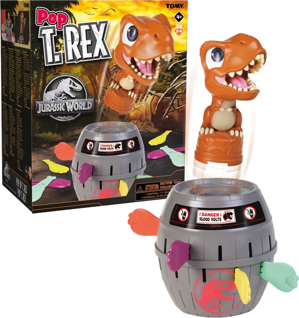 Tomy - Jurassic World - T-Rex pop up Immagine del prodotto 
