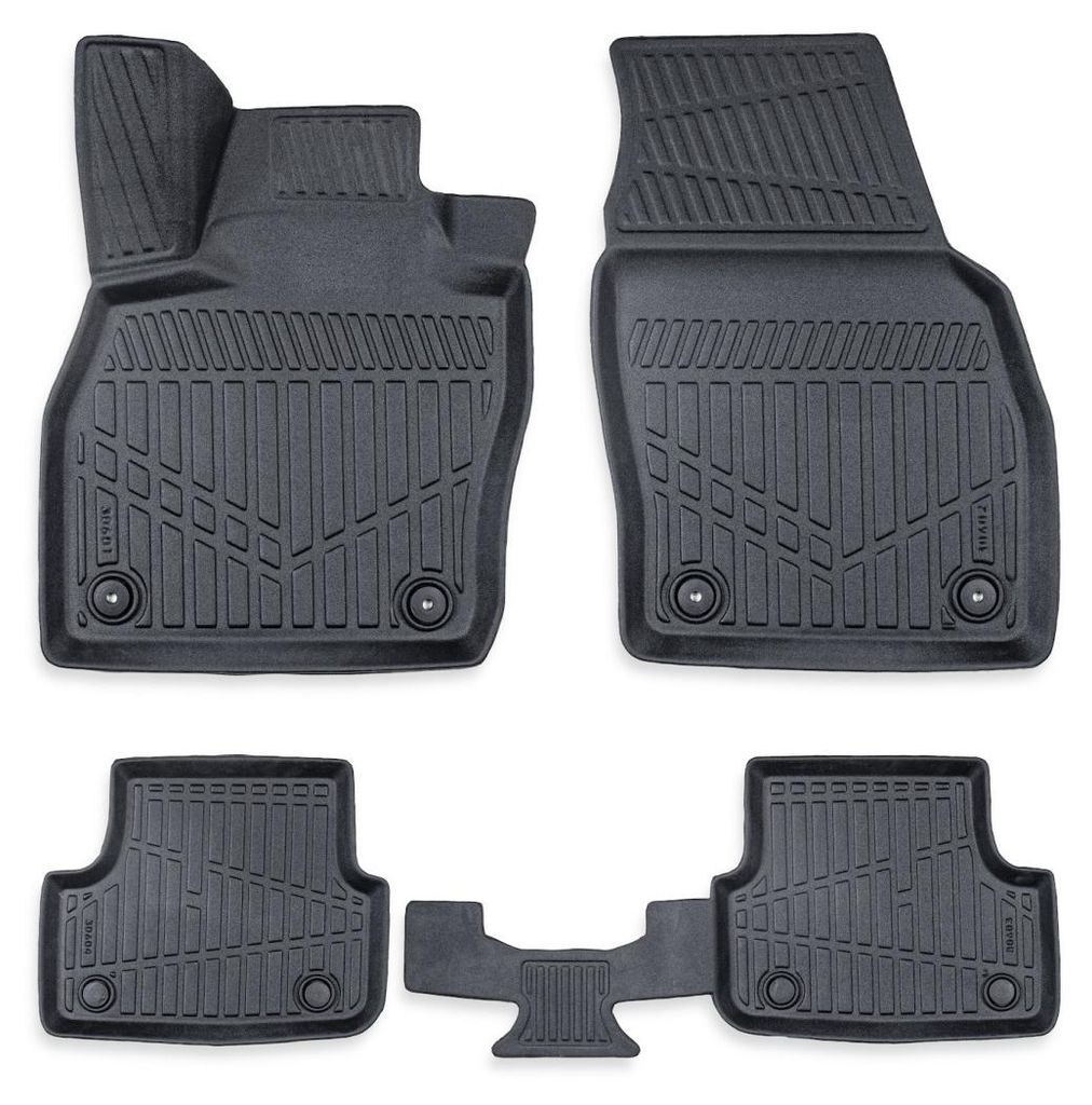4er-Set 3D-Gummifußmatten für Coupé Erpassan - VW TAIGO 2021+
