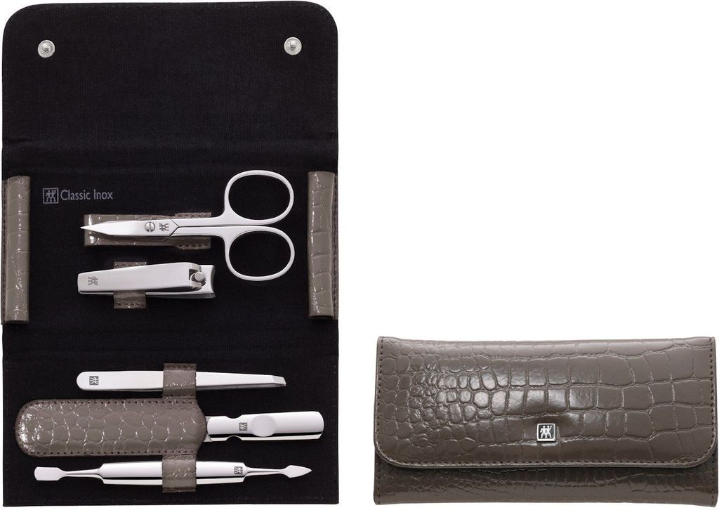 Zwilling Nagelset Classic Inox Etui in Kroko 97508-005-0