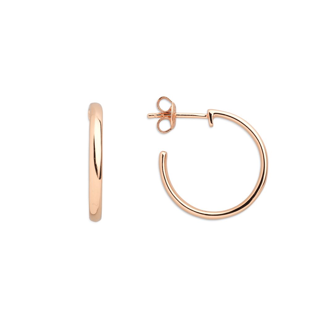 Xenox XS3462R Ohrringe Creolen Modern Classic Rosé Ø 20 mm