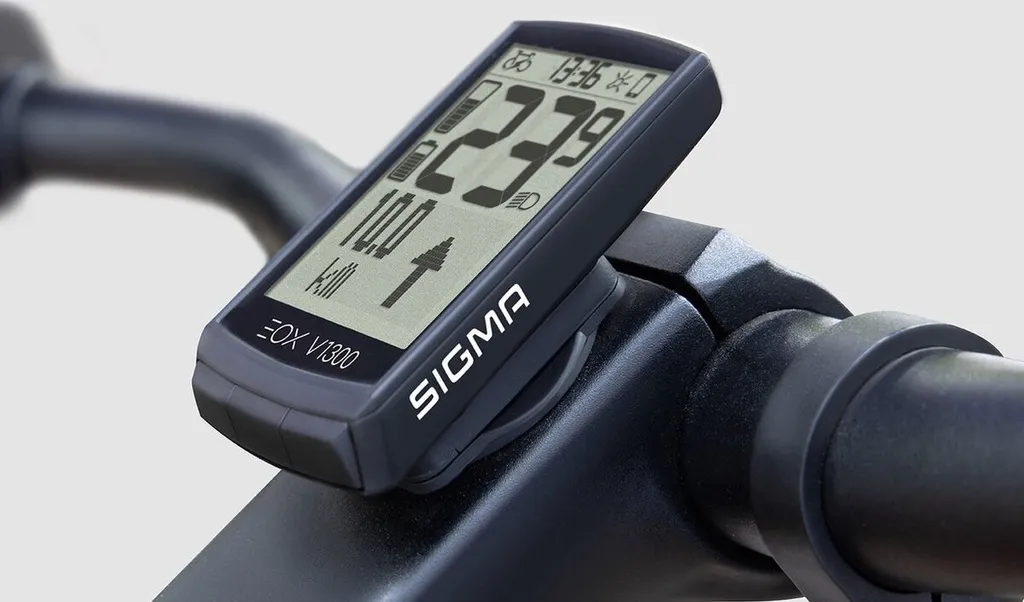 Écran VAE lisible : Sigma EOX View 1300 Compteur de vitesse e-bike - 8