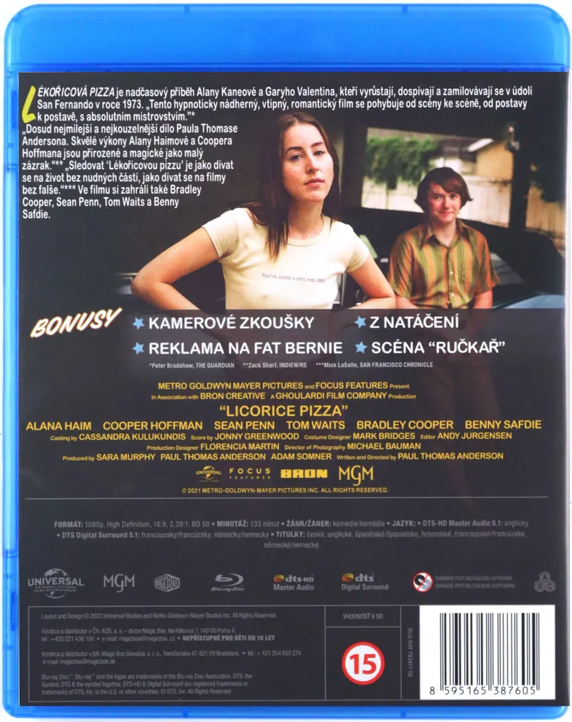 Licorice Pizza en Blu-ray - Dites adieu aux compressions du streaming - 2