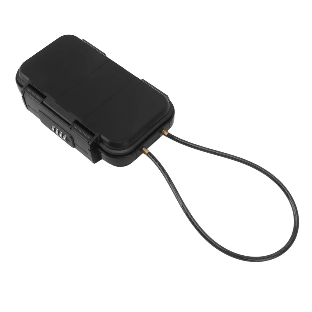 Coffre de sécurité portable ultra résistant avec serrure à code acier - 4