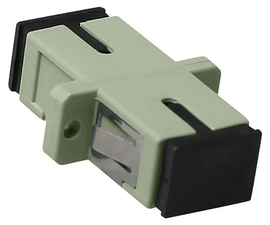 Adaptateur Fibre Optique SC-SC Simplex Multimode OM1/OM2 Haute Qualité
