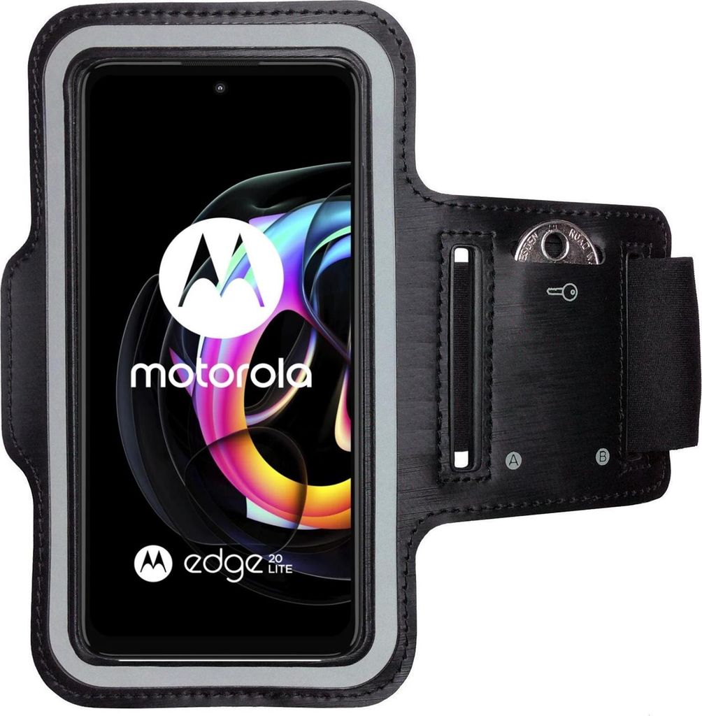Sportarmband für Motorola Edge 20 Lite Handy Fitness Hülle Armband Laufhülle