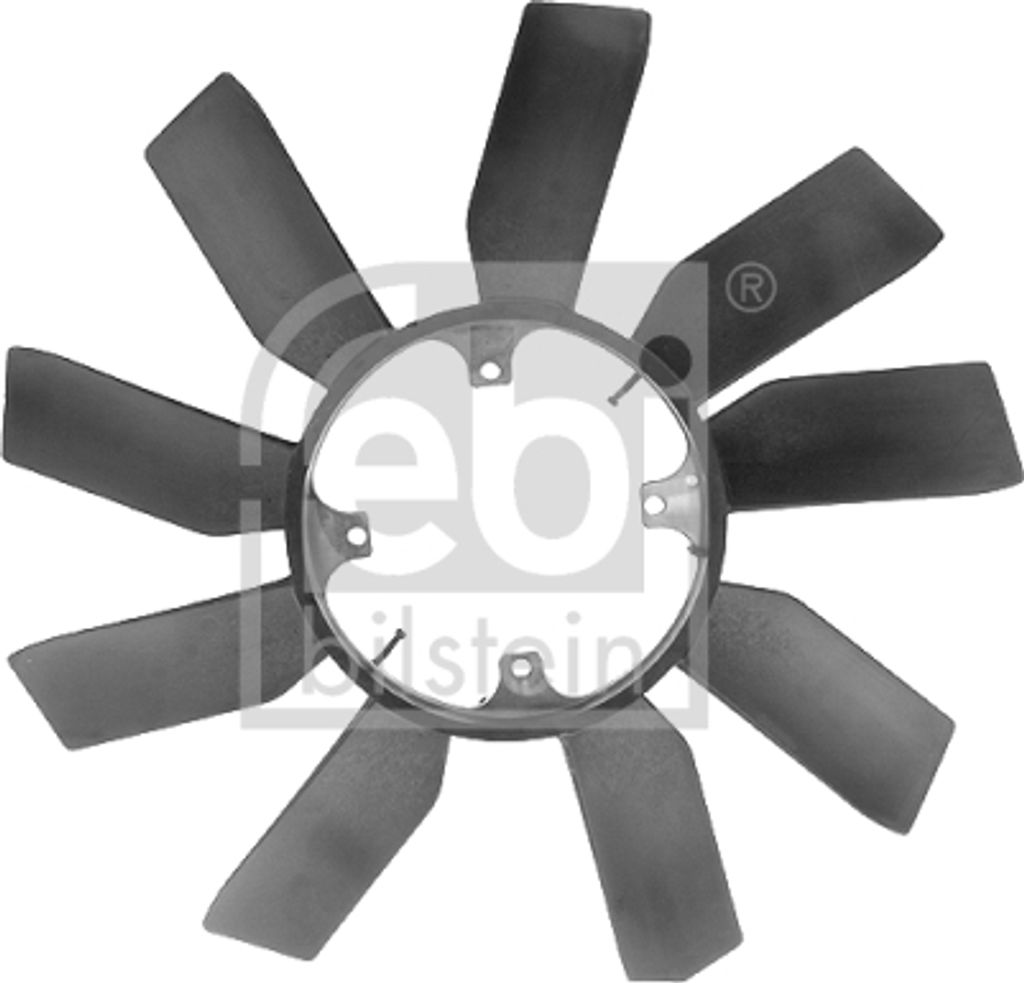 FEBI BILSTEIN Lüfterrad Motorkühlung 17152 passend für MERCEDES-BENZ C-Klasse Limousine (W202) 430mm 0,617kg