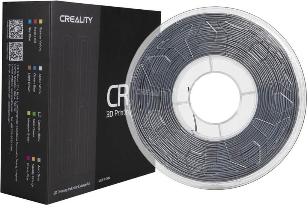 Creality Cr-Pla Filament - 1,75 Mm - 1 Kg - Grau