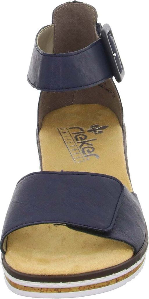 Rieker Damen Sandalen geschlossene Ferse Klettverschluss Produktbild 11