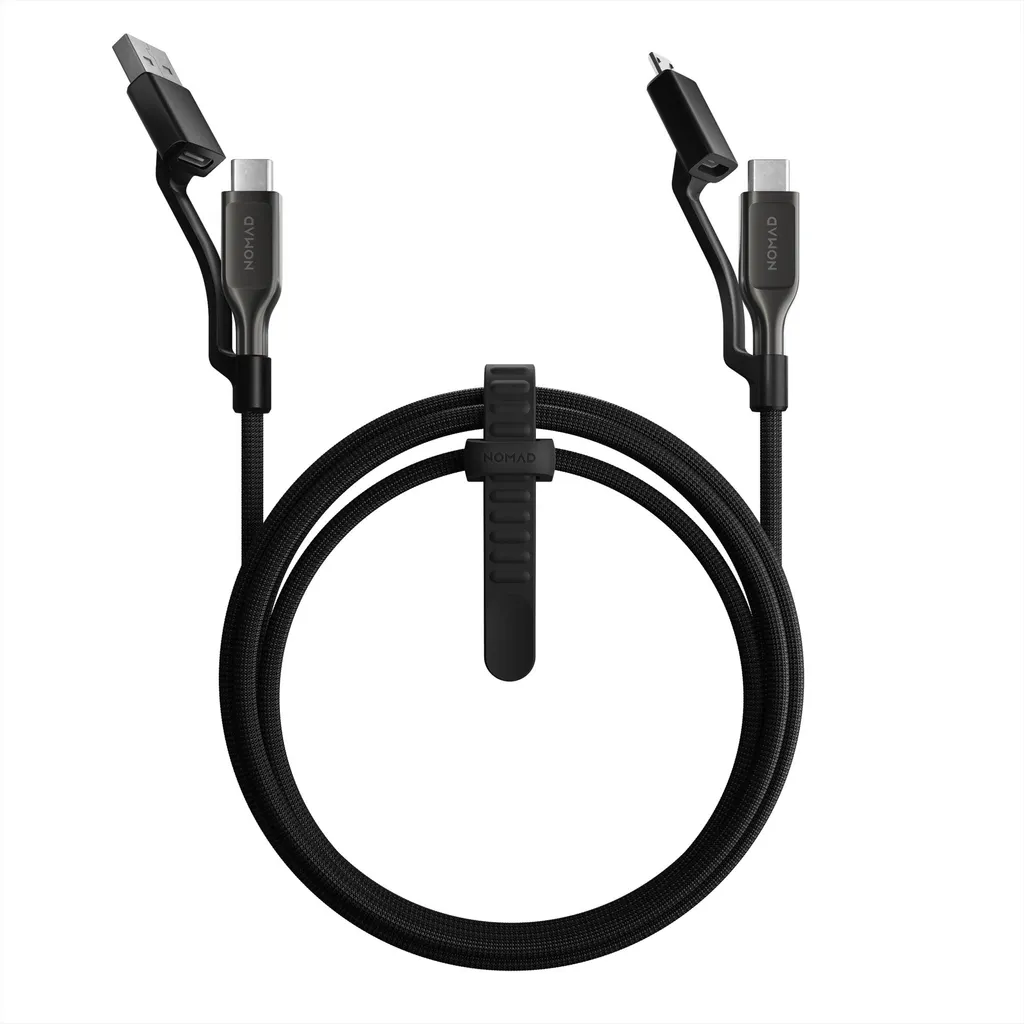 Câble USB-C ultra résistant Polyamide® - Adaptateurs intégrés universels
