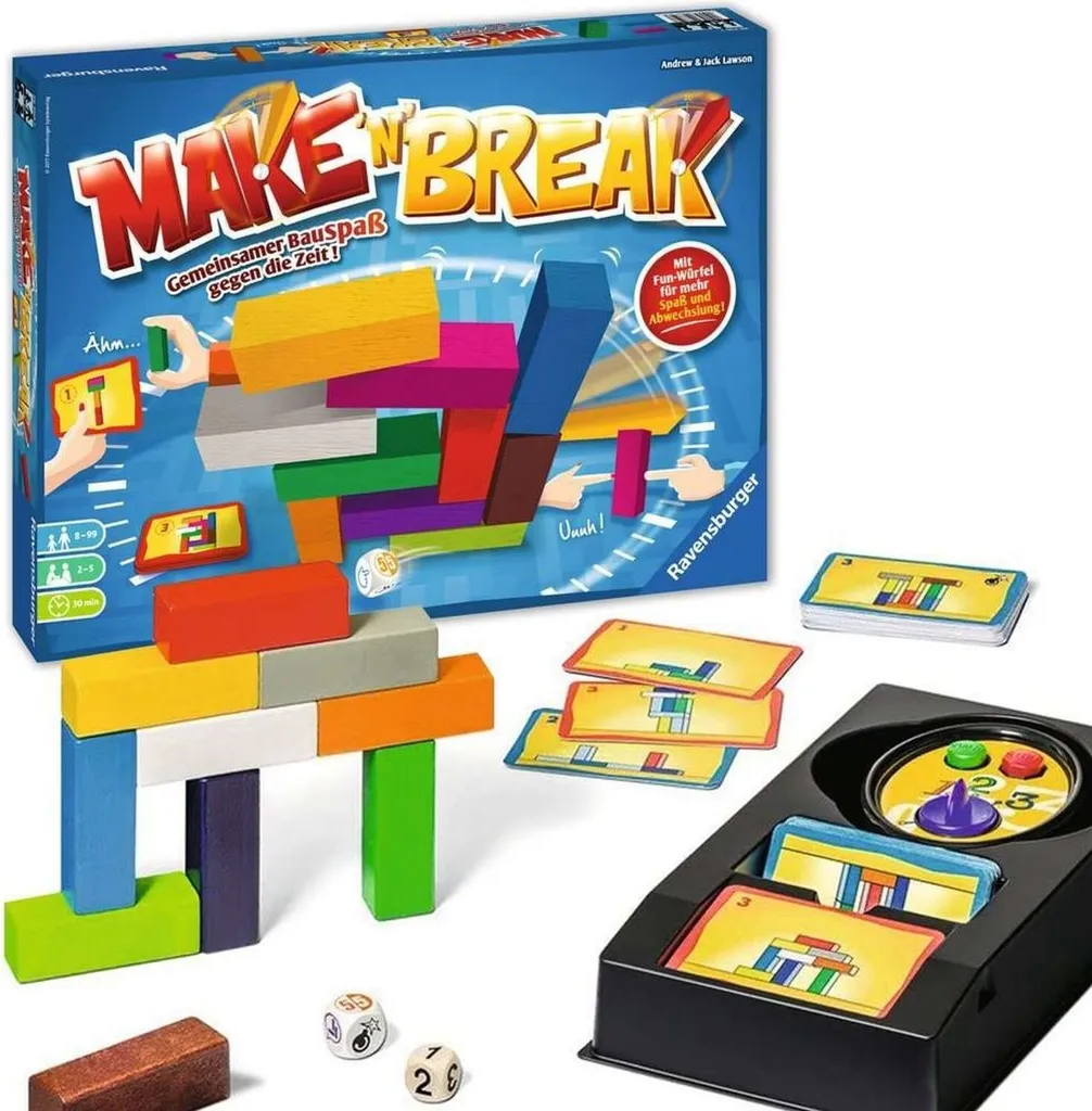 Ravensburger Make 'n' Break '17 - Jeu de société de construction 26750