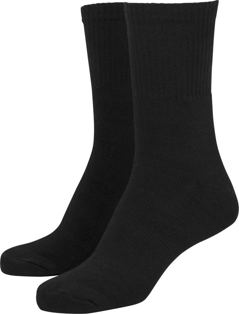 Urban Classics TB1471 | Sport Socks 3-Pack - Farbe: blk/wht/gry - Größe: 43-46