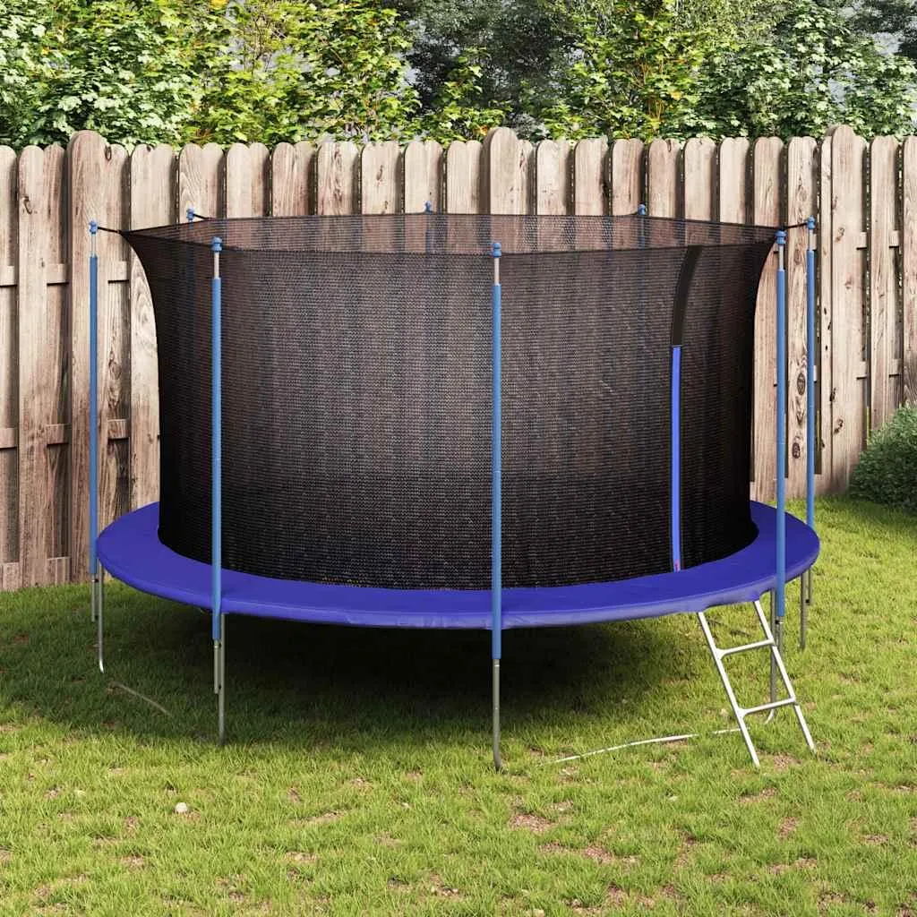vidaXL Filet de sécurité pour trampoline rond de 3,96 m haute densité
