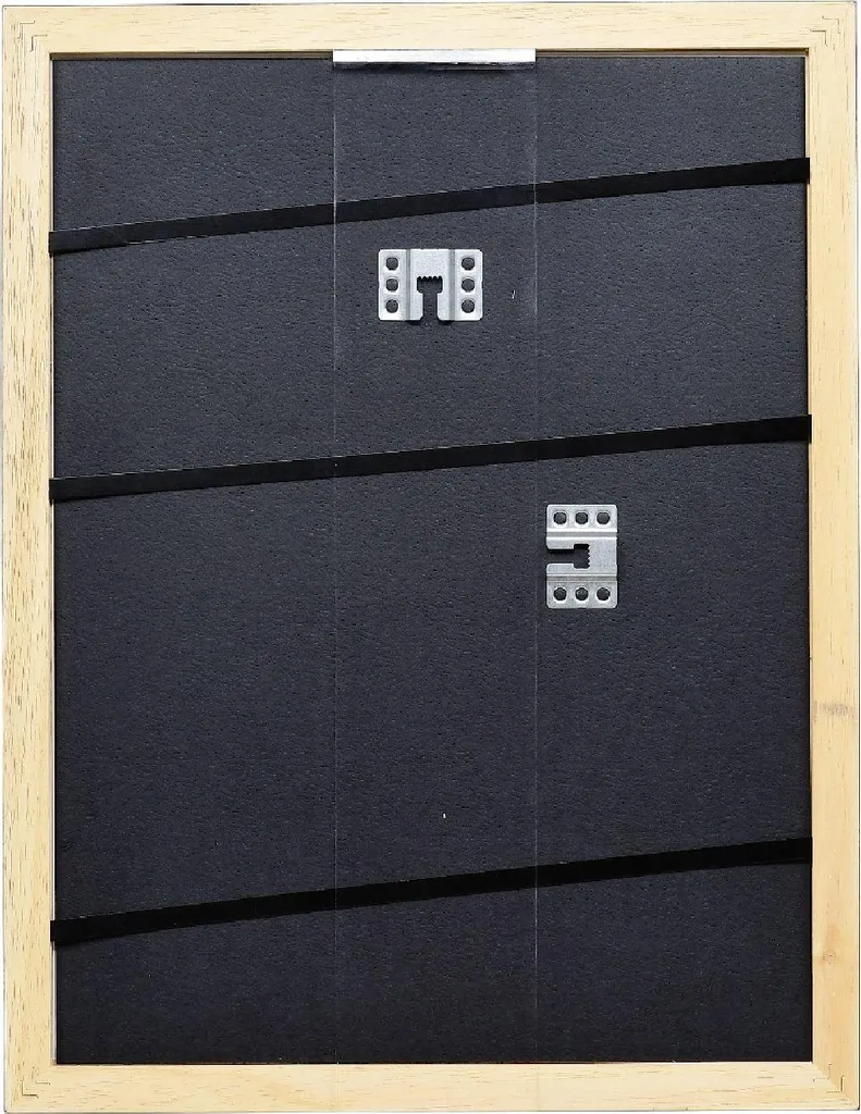 Cornice Professionale 30x45 Legno Nero Effect Profil Top Pro Vetro - 3