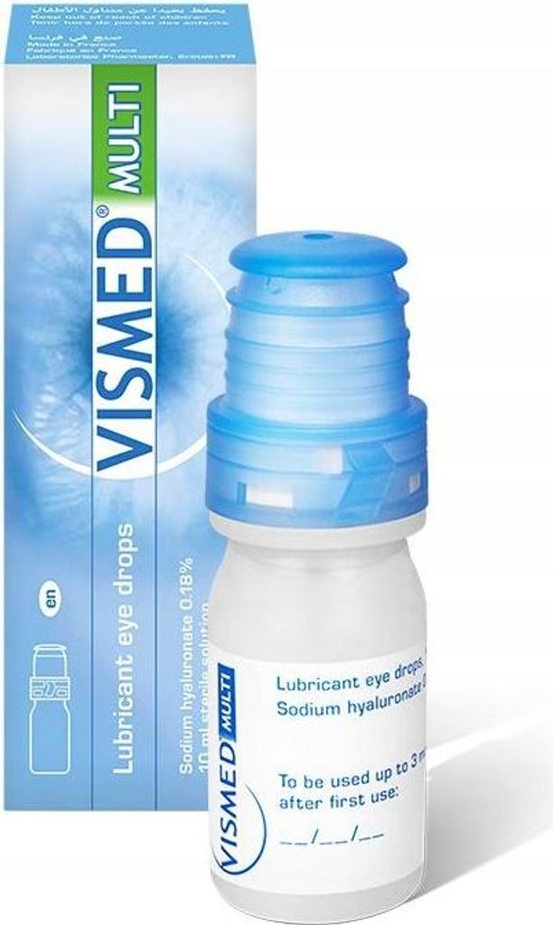 VISMED MULTI feuchtigkeitsspendende Augentropfen 10 ml