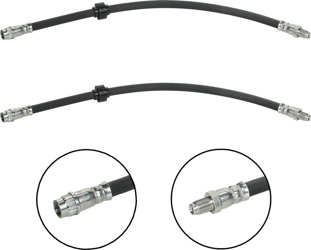 RIDEX 83B0803 Bremsschlauch Vorne für RENAULT Scénic I (JA0/1, FA0) MEGANE I (BA0/1) MEGANE Scenic (JA0/1) MEGANE I Cabriolet (EA0/1) MEGANE I Coach