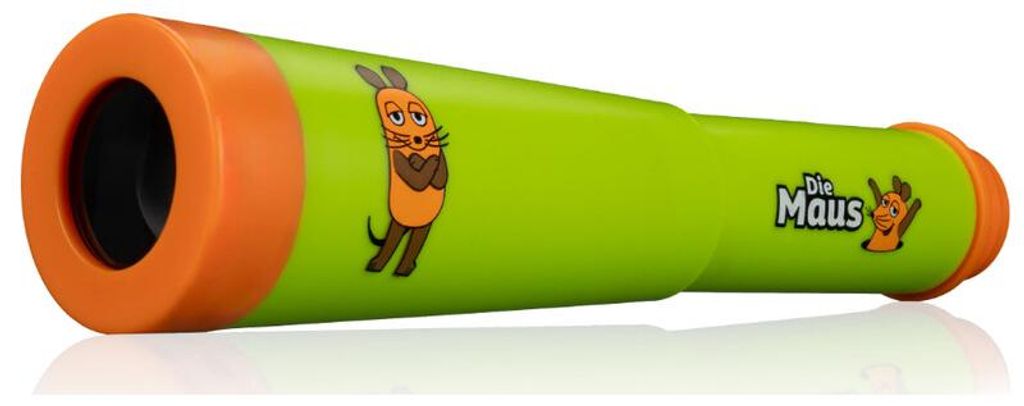 DieMaus Kinderfernrohr 8x32, Maus-Motiv, Dachkantprismen, Produktbild 