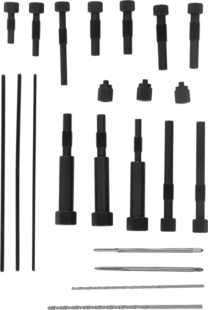 Outil extraction bougie préchauffage en acier renforcé pas de M8 M10