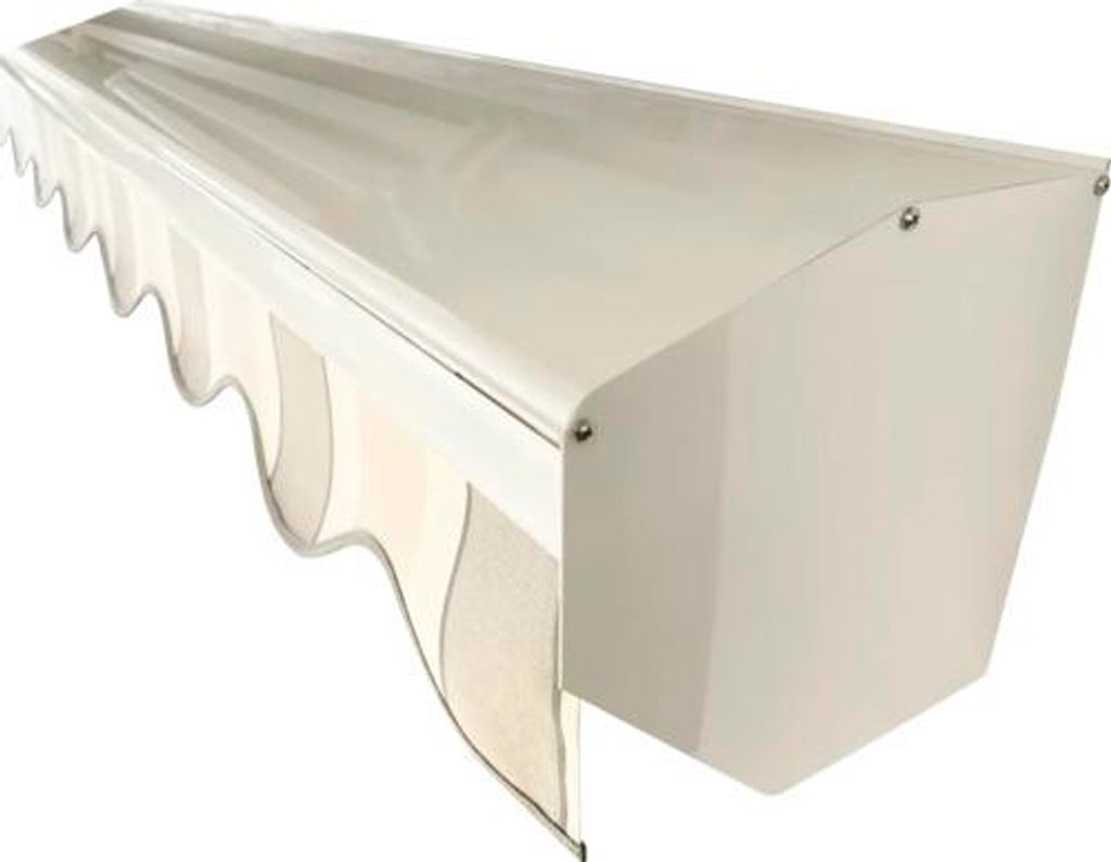 SOLUNA Schutzdach für Trend, Concept, Proof Breite: 455 cm weiß