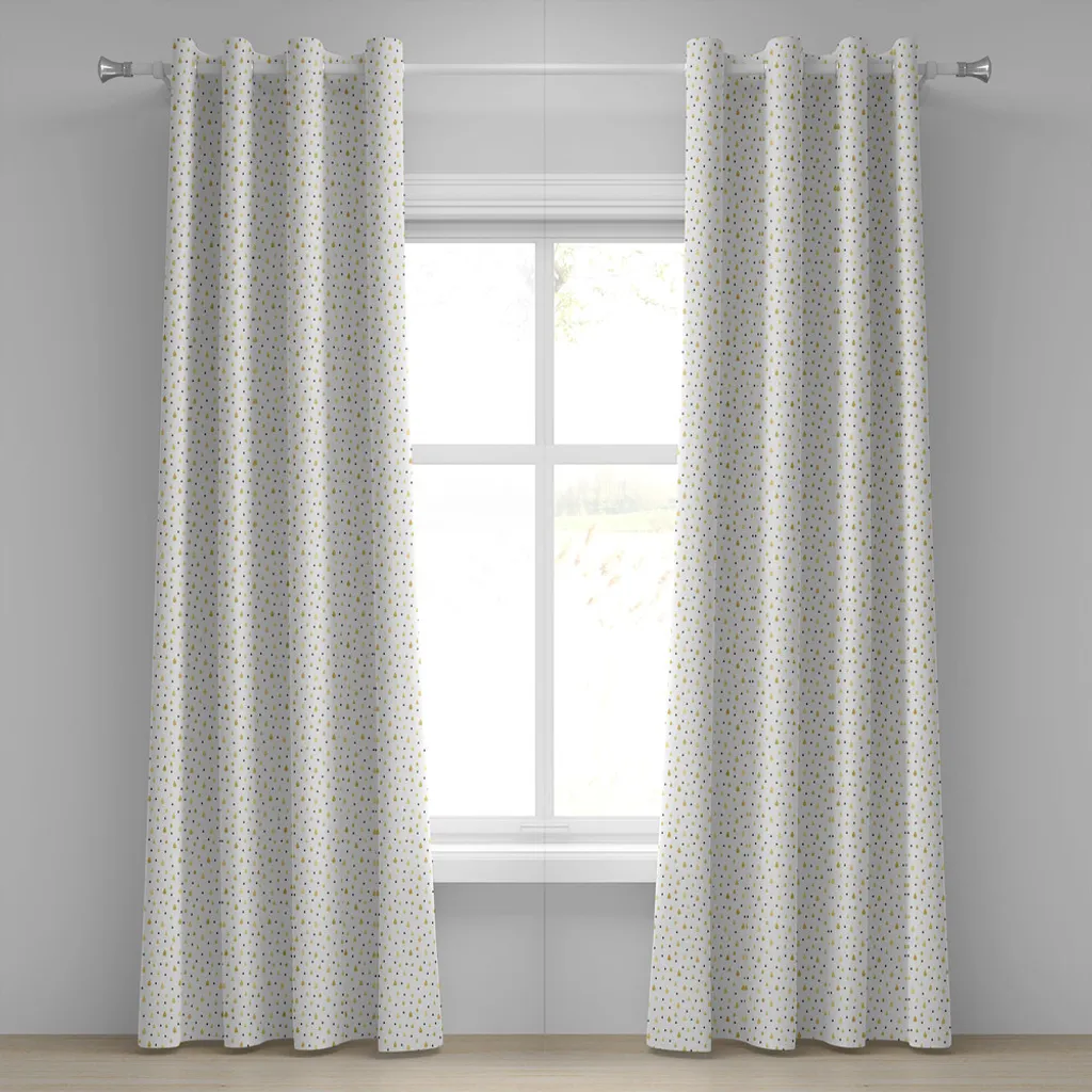 Rideau Salon Automnal pour une Ambiance Chaleureuse 280 x 175 cm