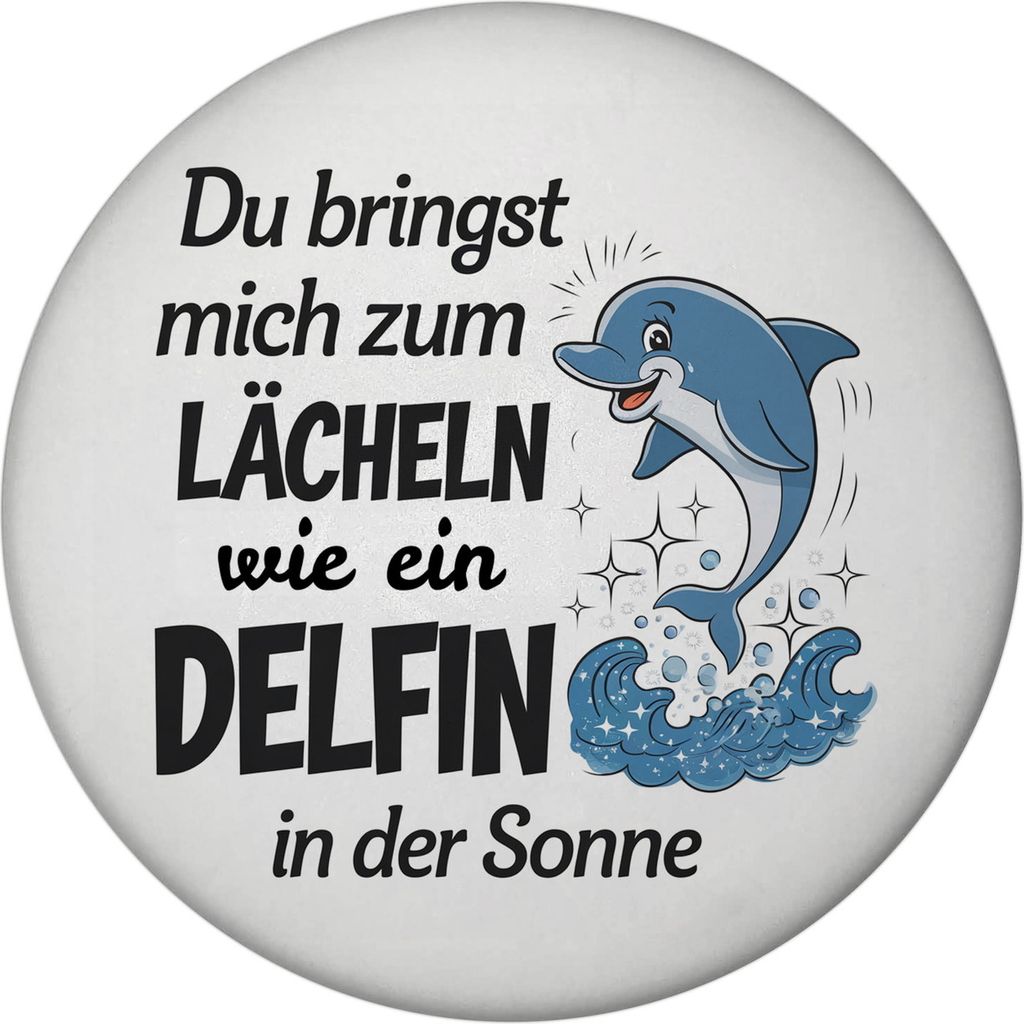 Delfin Liebe Magnet mit Flaschenöffner