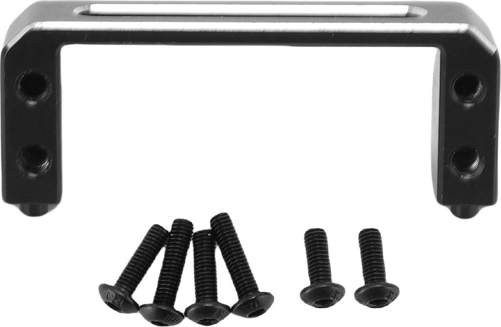 RC Servo Mount Bracket Ersatz für Croboll MK07 Aluminiumlegierung stilvoller Look Hochleistungshalter Schwarz
