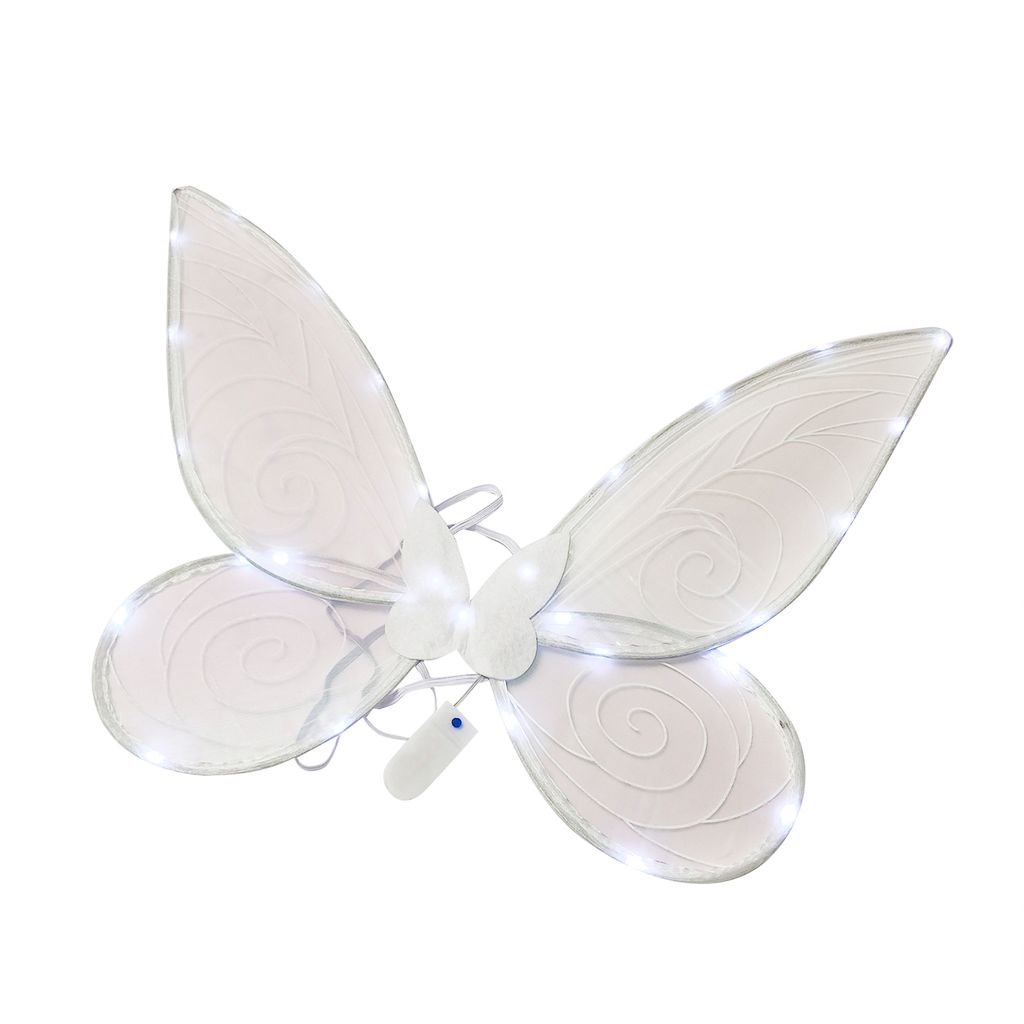 FORMIZON Feenflügel Set Damen - Leuchtendes Fairy Kostüm Mit LED Flügeln