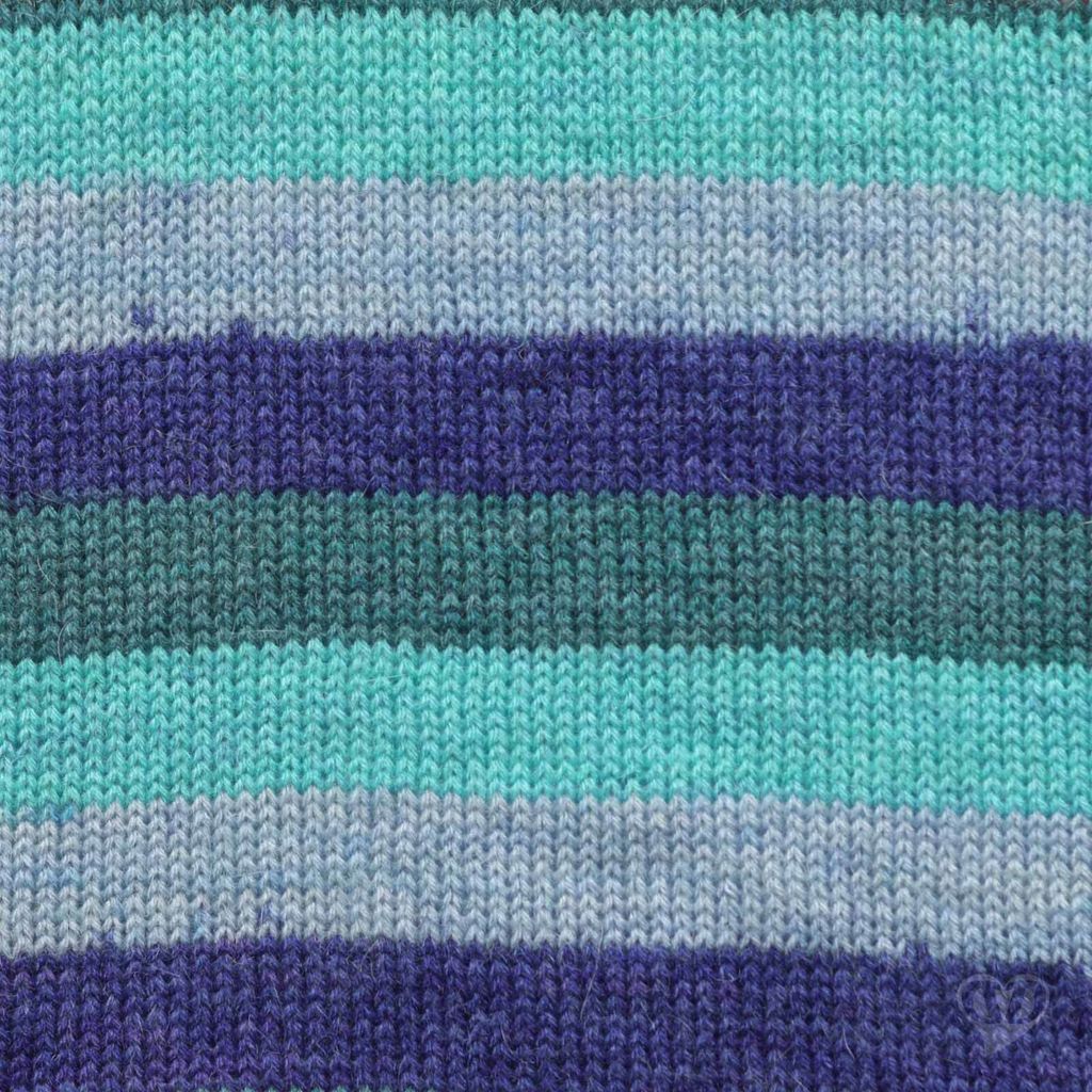 100g Strick-Häkel-Garn KARTOPU NATURAL PRINTS, Mischgarn, bitte Farbe wählen, Farbe:H1835