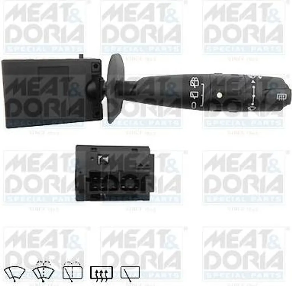 MEAT & DORIA 23295 Interruttore sul piantone dello sterzo OE 6239H5 compatibile con Xsara, Xantia
