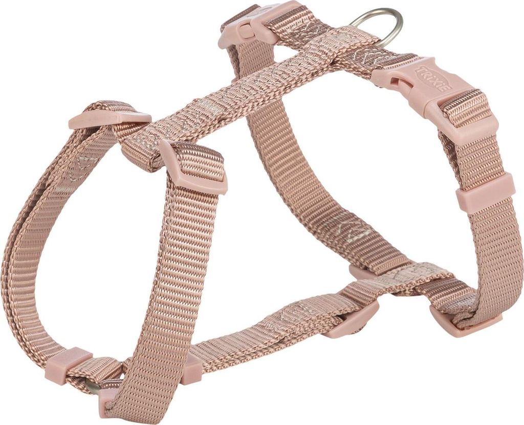 Trixie Premium H-Geschirr, XS-S: 30-44 cm/10 mm, blush