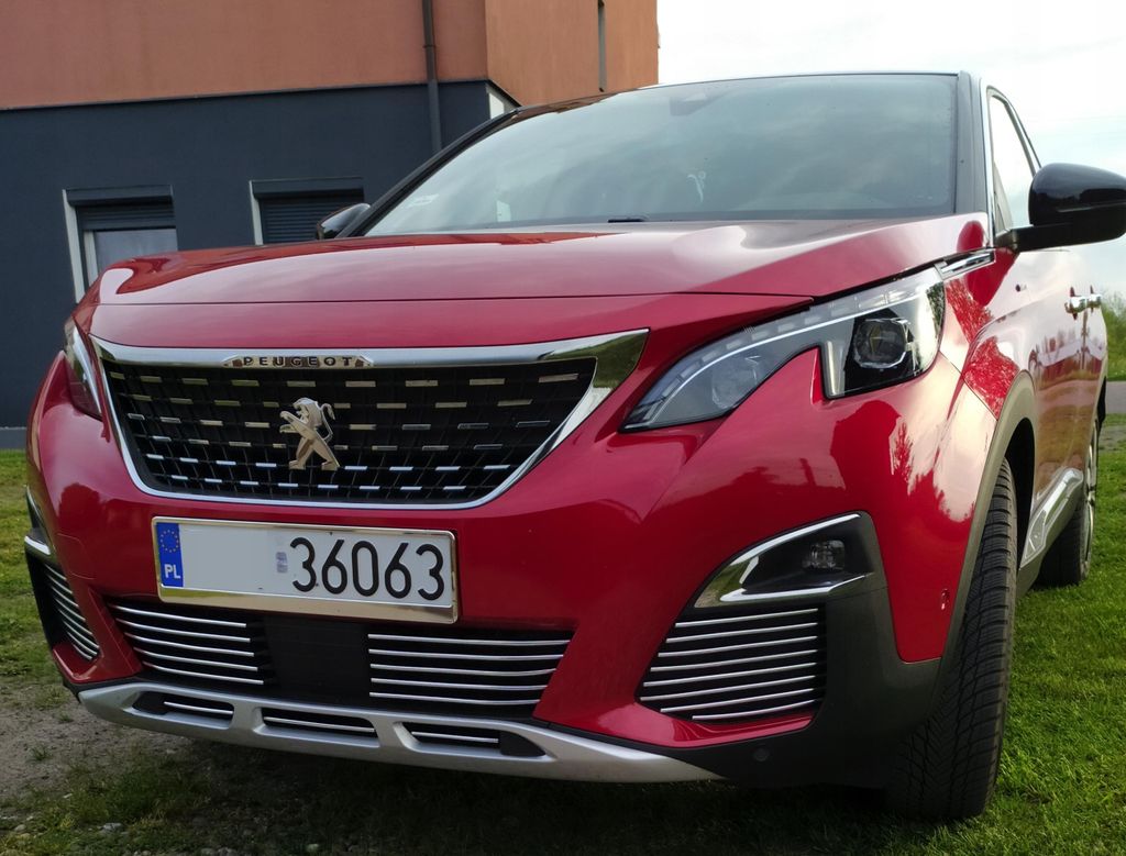 PEUGEOT 3008 II - CHROMGRILL Kühlergrill Tuningstreifen