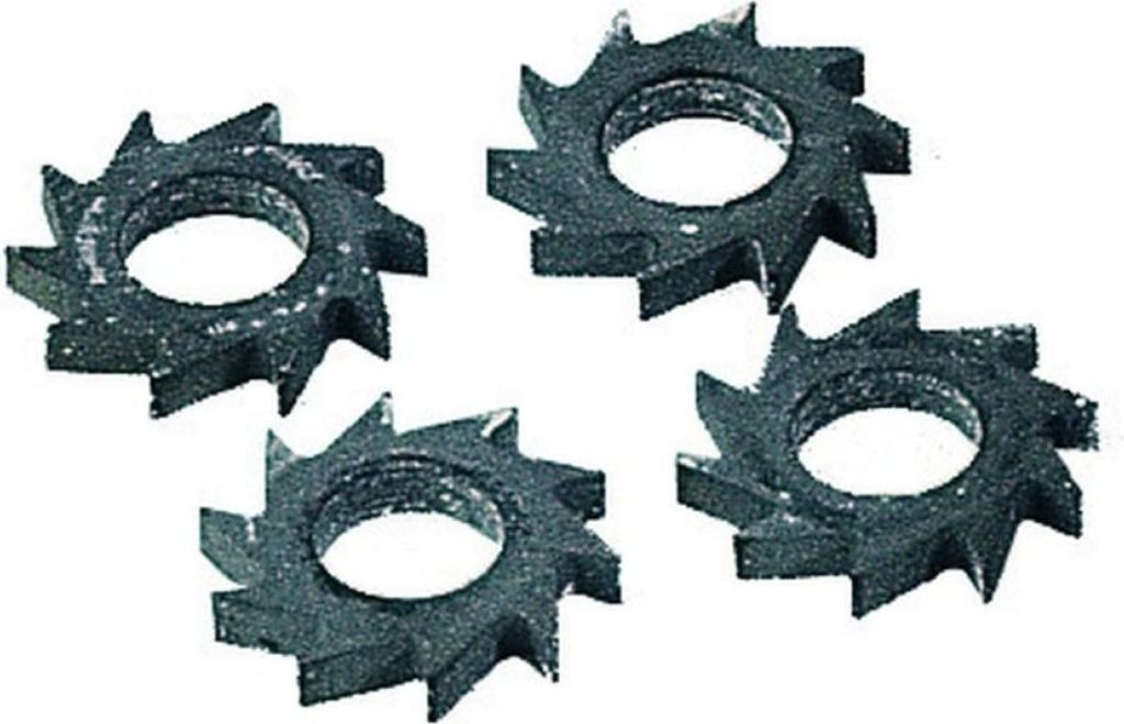 FLEX HM-Ersatzfräsräder, flach, 12 Stück, 333719