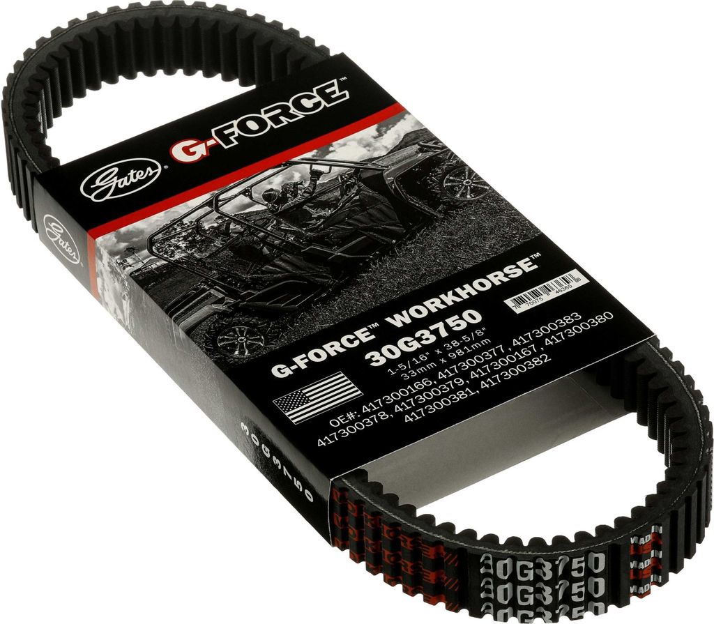 GATES CVT-Riemen 30G3750 15,9mm 33mm Produktbild 