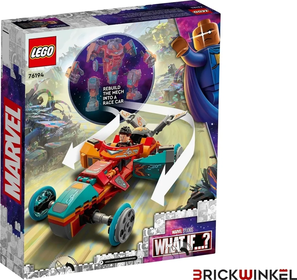 Robot Iron Man LEGO Marvel 76194 Jouet de construction transformable 2-en-1 - 21
