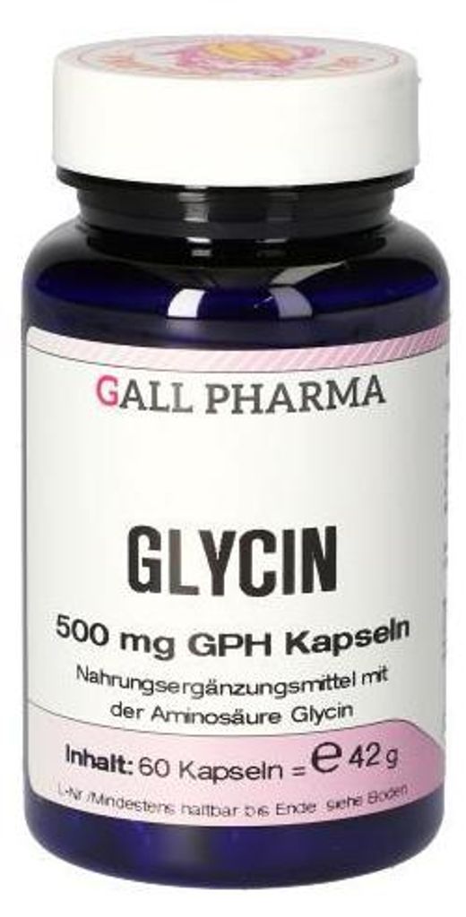 Glycin 500 mg Gph Kapseln 60 St