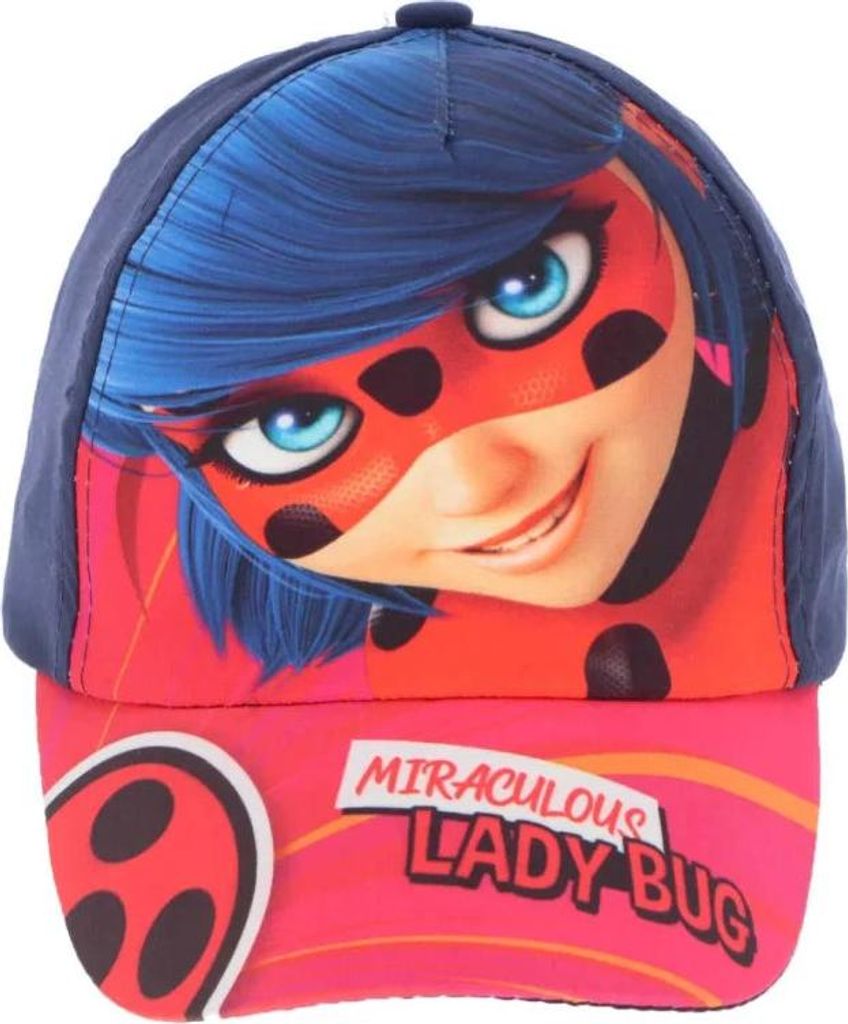 Miraculous Ladybug Kinder Baseball Kappe Basecap – Blau / 54