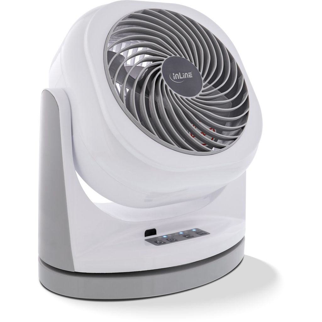 InLine 40161, Elektrický ohrievač s ventilátorom, Biela, Obrázok produktu 