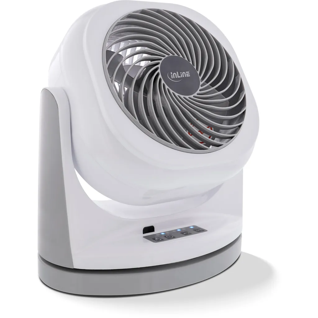 InLine 40161 Termoventilatore Elettrico - Qualità e Sostanza Grigio-Bianco