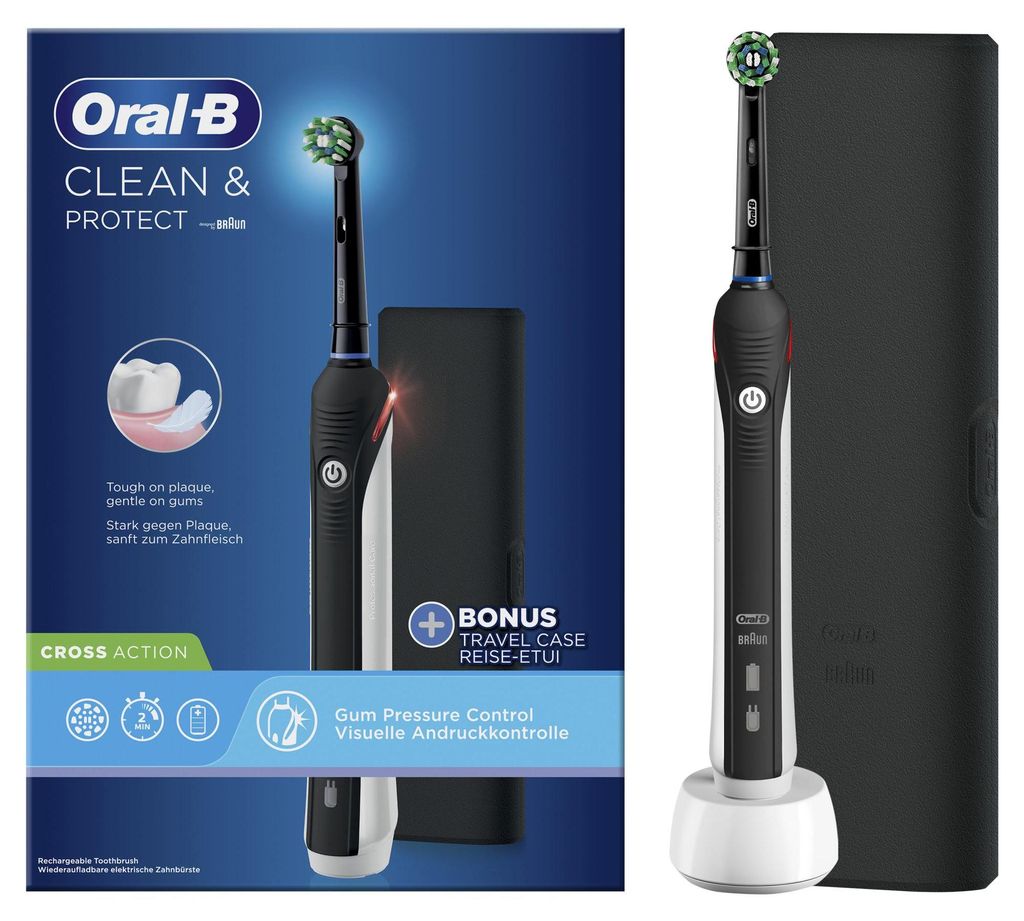 Oral-B Clean & Protect, Erwachsener, Rotierende Zahnbürste, Produktbild 