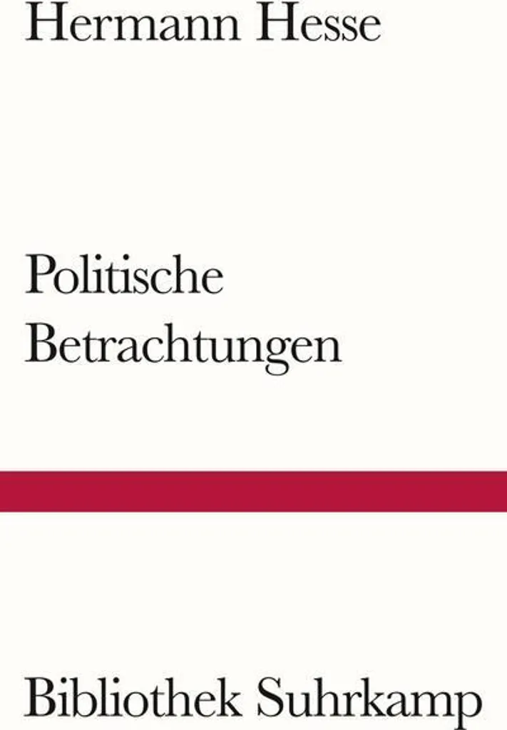 Livre de Sciences Politiques Politische Betrachtungen Édition de Luxe
