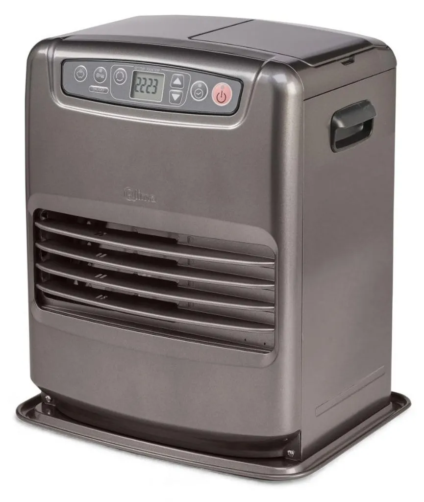 Poêle à combustible liquide 3100W SRE0031TC argent avec réservoir 5L