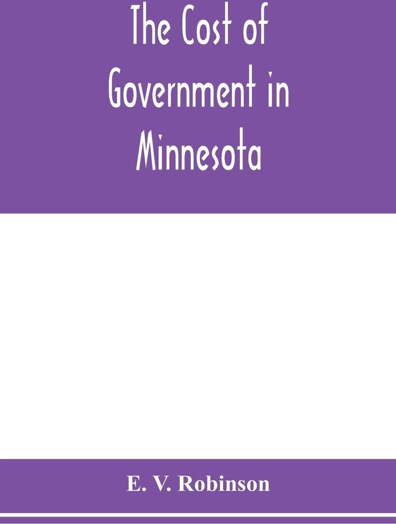 The cost of government in Minnesota