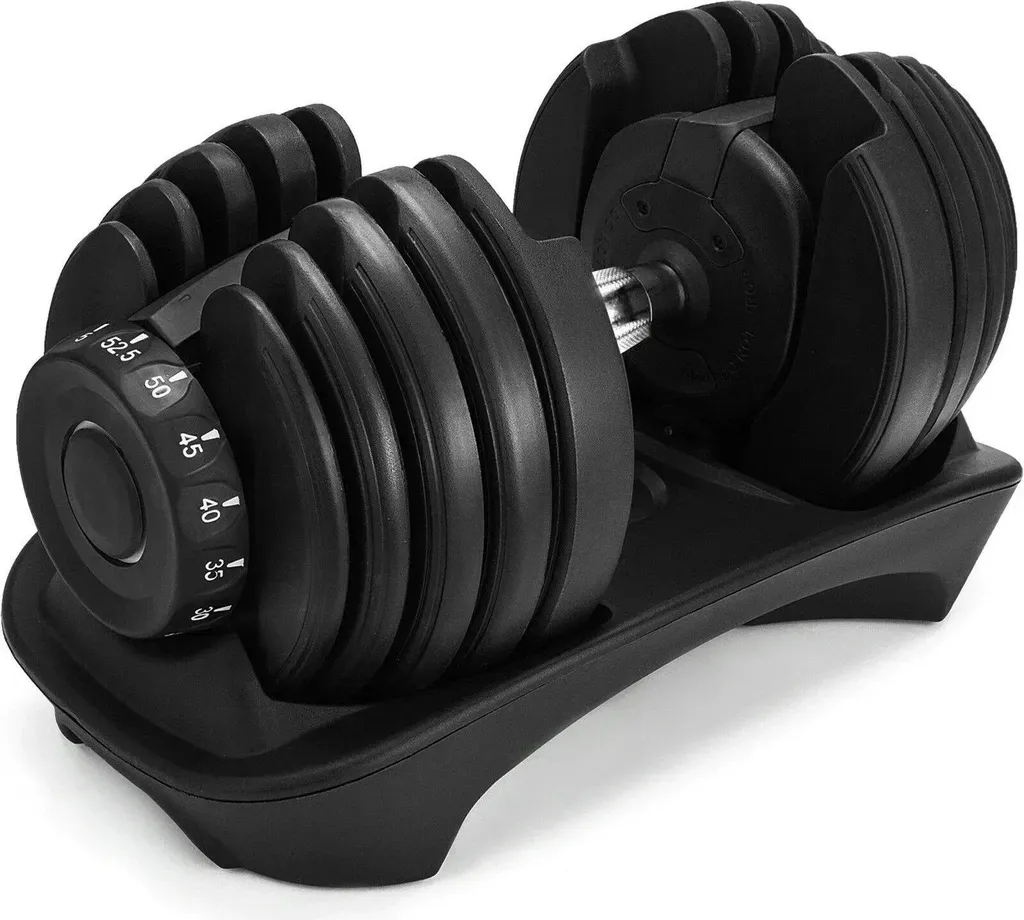Haltère réglable 90 LBS musculation à charge variable - Série Fit-X