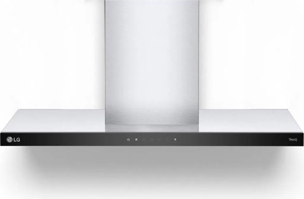 Hotte aspirante décorative Argent Lg Hcez3626s 220V pour Cuisine