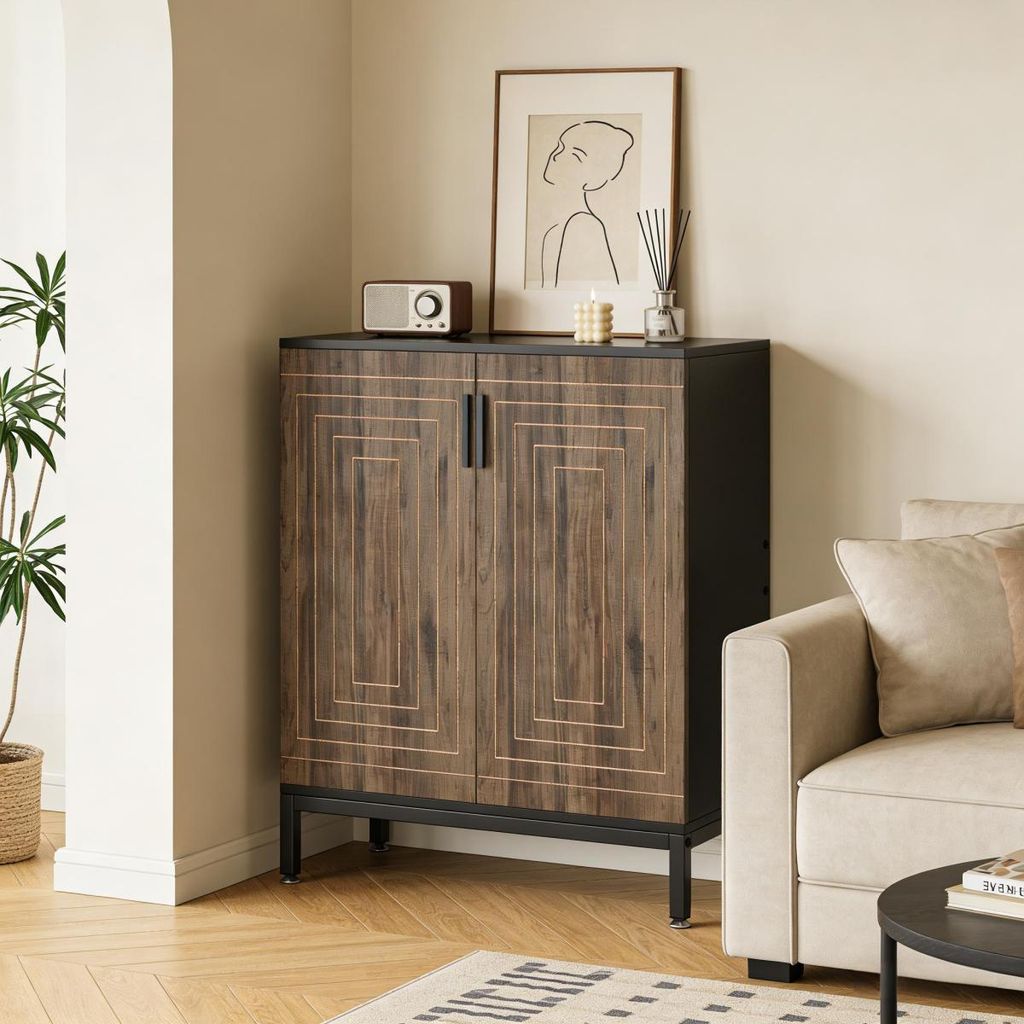 Hall Cabinet Organizer,Freistehende Schuhschrank,Moderner Stil Aufbewahrungsschrank