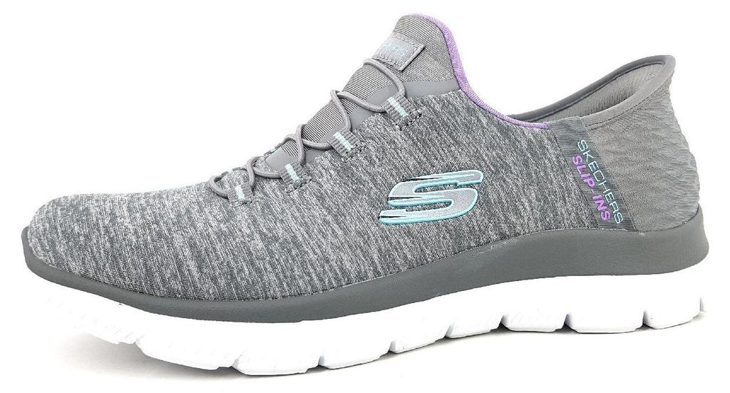 Skechers Summits Sportschuhe Damen Sneaker Laufschuh Grau Productafbeelding 