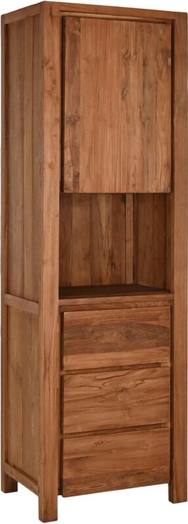 Möbel Home ESPRIT natürlich Teakholz 60 x 40 x 190 cm