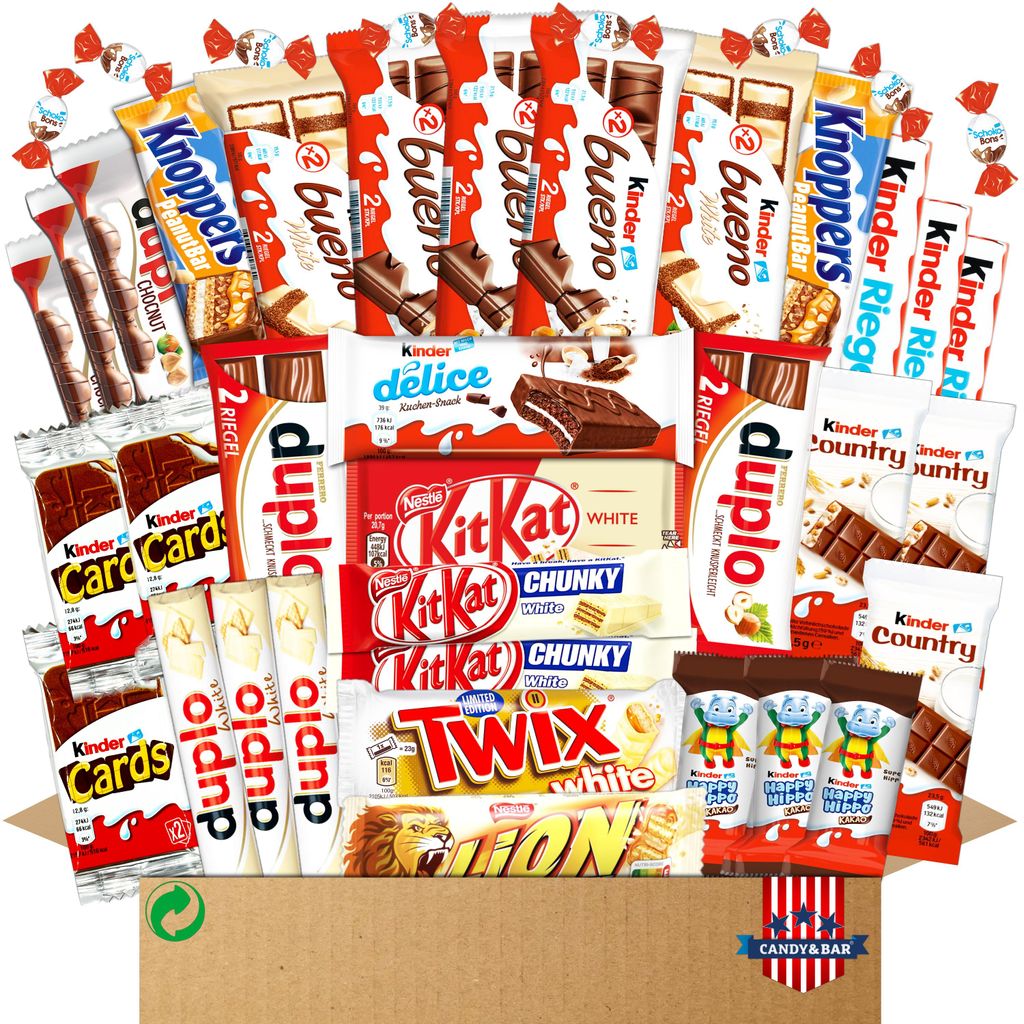 Mega XXL Schokoladen Box | Über 50 Schokoladen & Produktbild 
